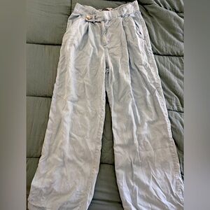 Zara High Waist Wide Leg Pants- Small